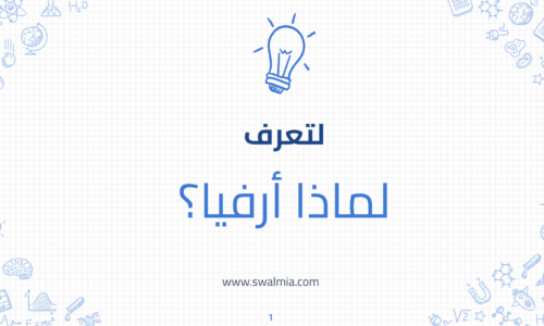 لماذا أرفيا؟